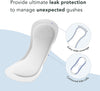 COTTONDIARY Organic Sanitary Pads Moderate- Organic Bladder Control and Postpartum Pads, 4-Layer Core with Leak Guard Technology, Postpartum (30 Count)